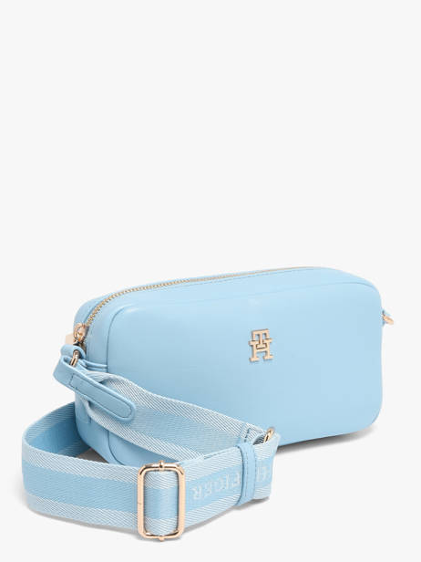 Sac Bandoulière Th Essential Polyurethane Tommy hilfiger Bleu th essential AW18370 vue secondaire 2