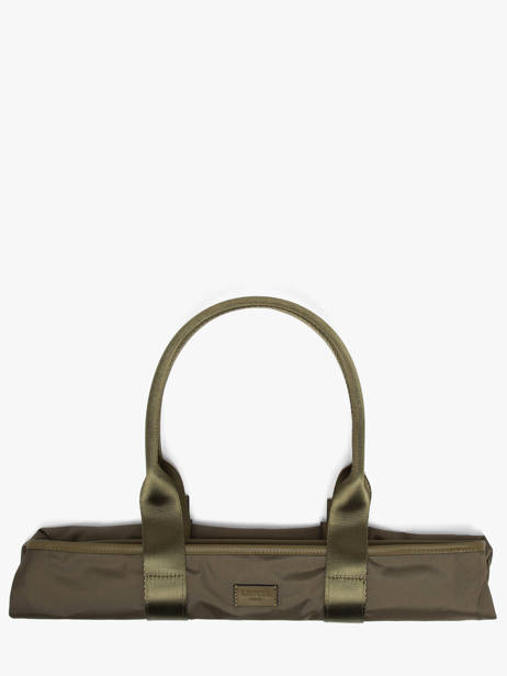 Sac Cabas Zippé M Mistral Rollable Nylon Et Cuir Lancel Vert mistral A13995 vue secondaire 5