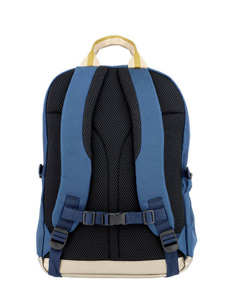 Sac à Dos 1 Compartiment Caramel et cie Bleu boheme FI vue secondaire 5